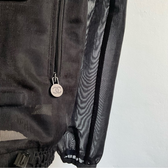 Vintage,  one of a kind Chanel Hoodie 38/ Unisex~RARE FIND! $4200 Value for $900 - Picture 3 of 9